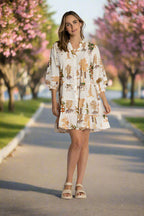 Lulalife Amrita Dress White