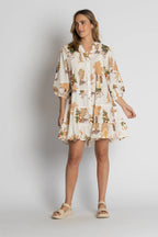 Lulalife Amrita Dress White