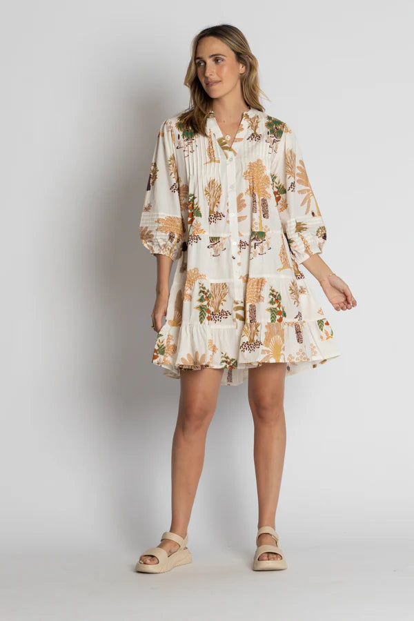 Lulalife Amrita Dress White