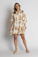 Lulalife Amrita Dress White