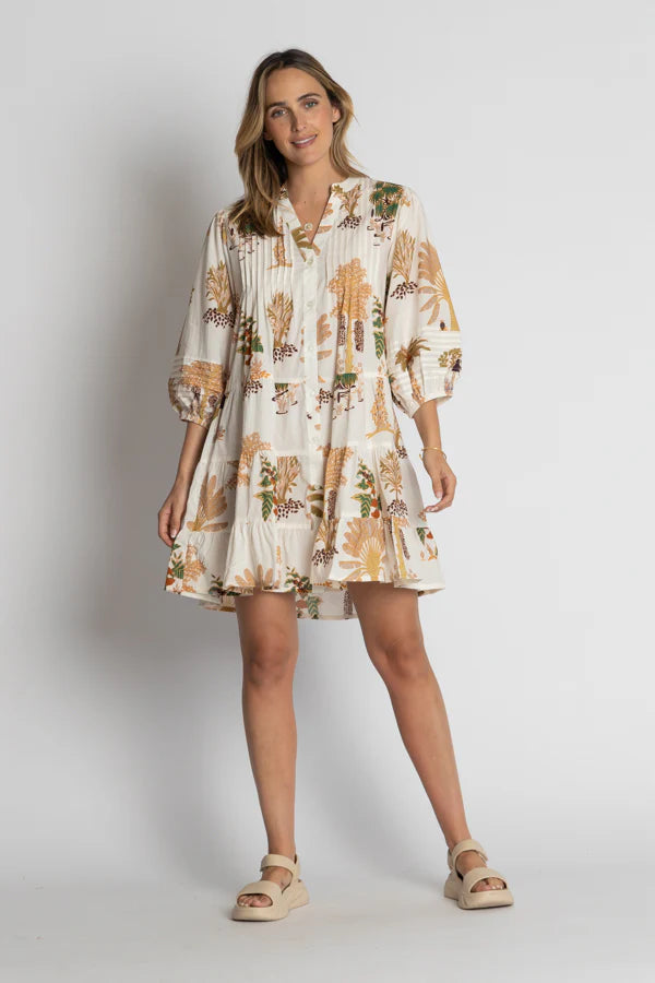 Lulalife Amrita Dress White