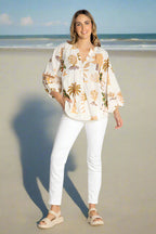 LulaLife Amrita Shirt White