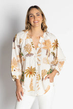 LulaLife Amrita Shirt White