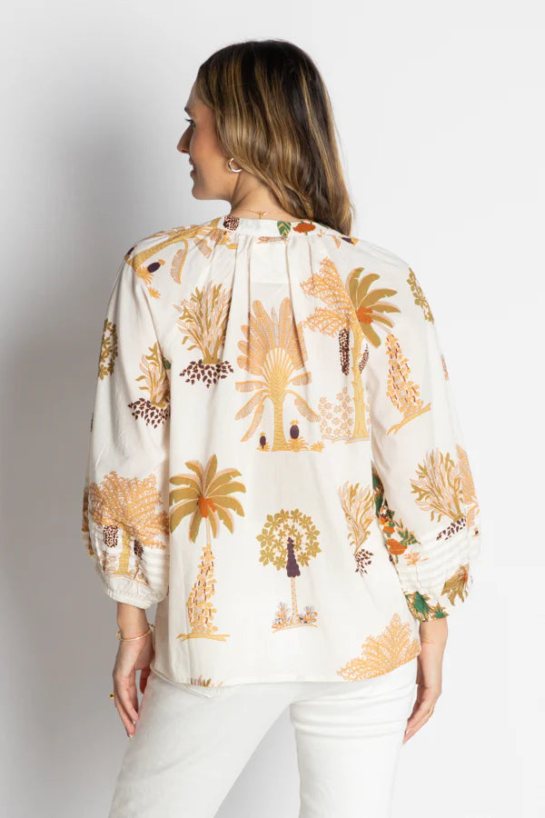 LulaLife Amrita Shirt White