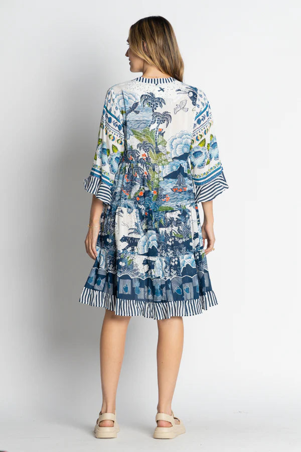 LulaLife Dita Dress Ocean