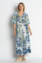 Dita Shirt Dress Ocean
