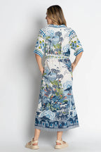 Dita Shirt Dress Ocean