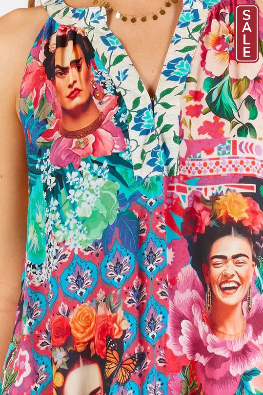 Frida Swing Dress Lagoon