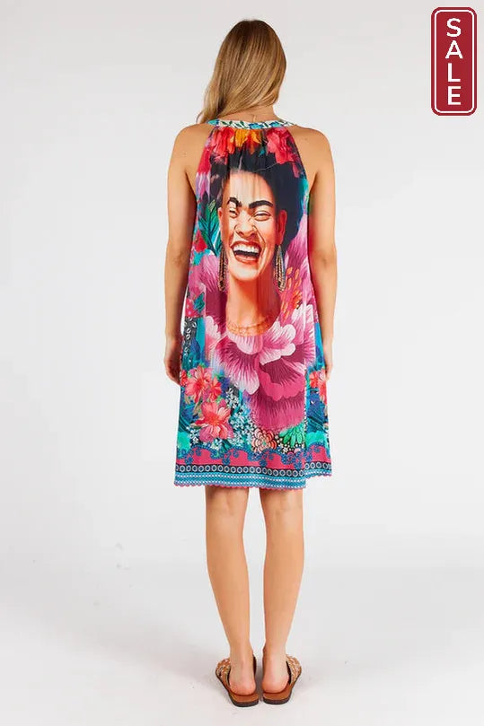 Frida Swing Dress Lagoon