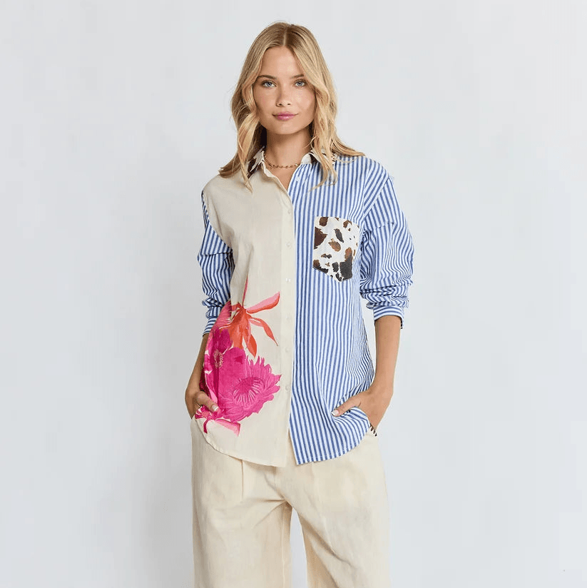 LulaLife Sylvie Shirt Multi