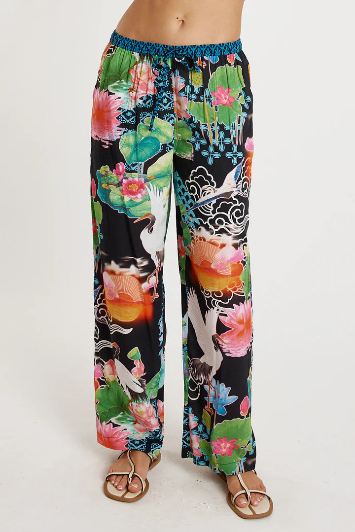 Akiko Pants Ocean Lulalife