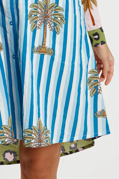 Congo Shirt Dress Orchid