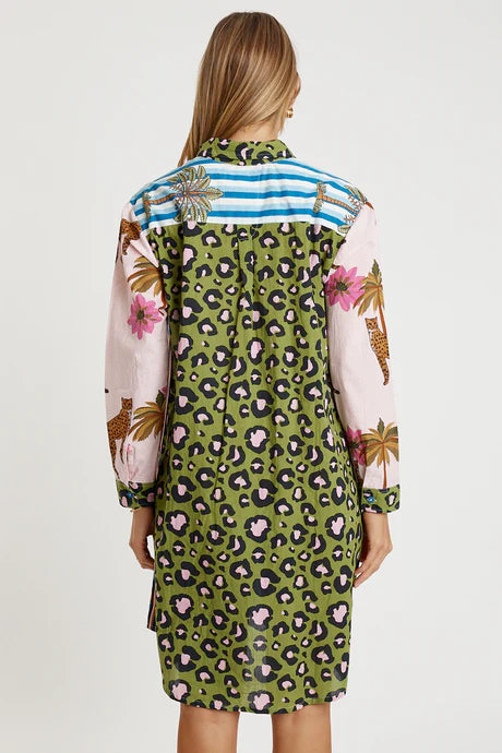 Congo Shirt Dress Orchid