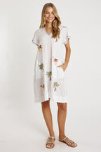 Sahara Dress White