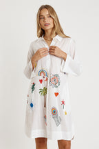 Tillie Sundress White