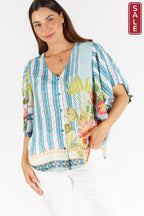 Bahama Flutter Top Lagoon