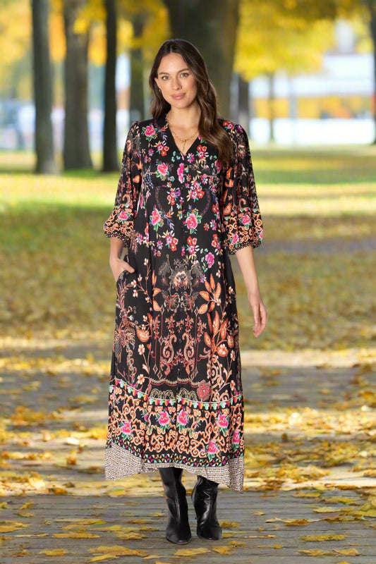 Cordoba Midi Dress Black