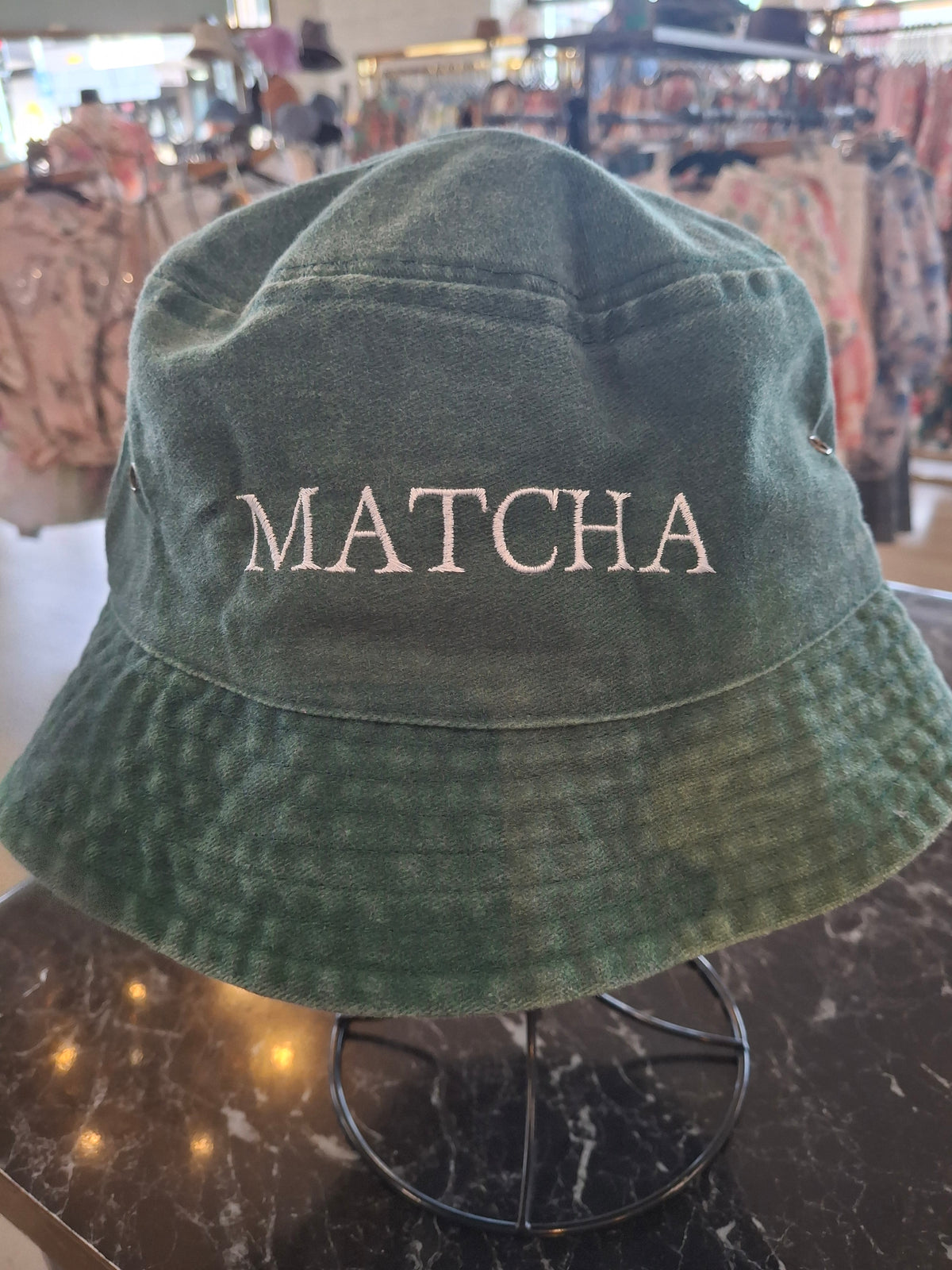 Embroidered Bucket Hat