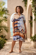 Nanjing Shirt Dress Orientique