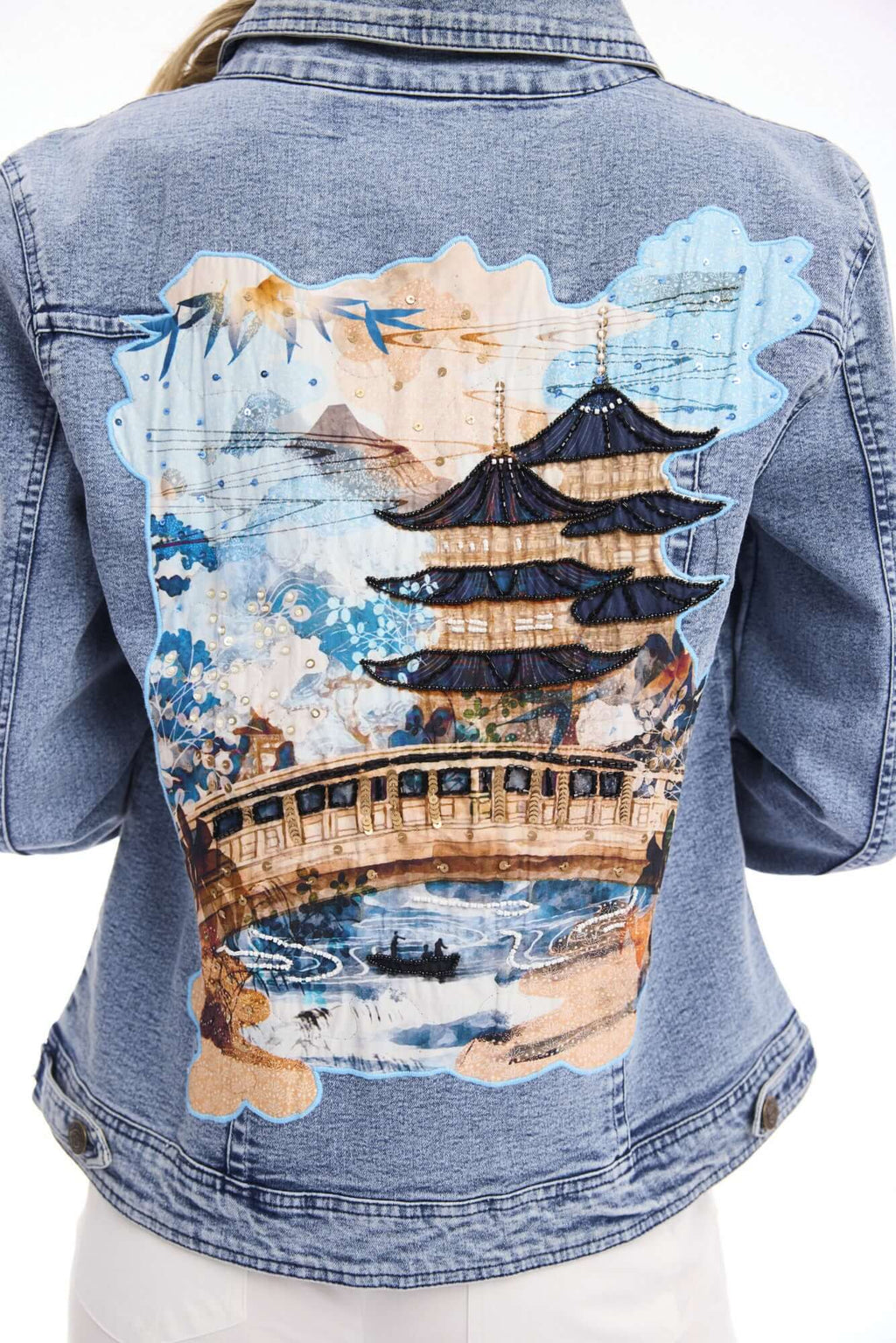 Nanjing Denim Patch Jacket Orientique