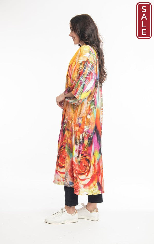 Digital Long Kimono Mix5