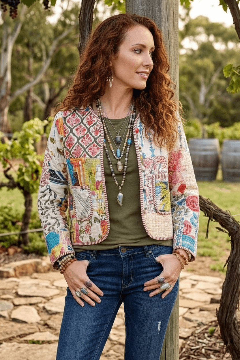 Patchwork Jacket Paragraff