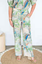 Peacock in Palace Pants