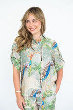 Peacock in Palace Shirt