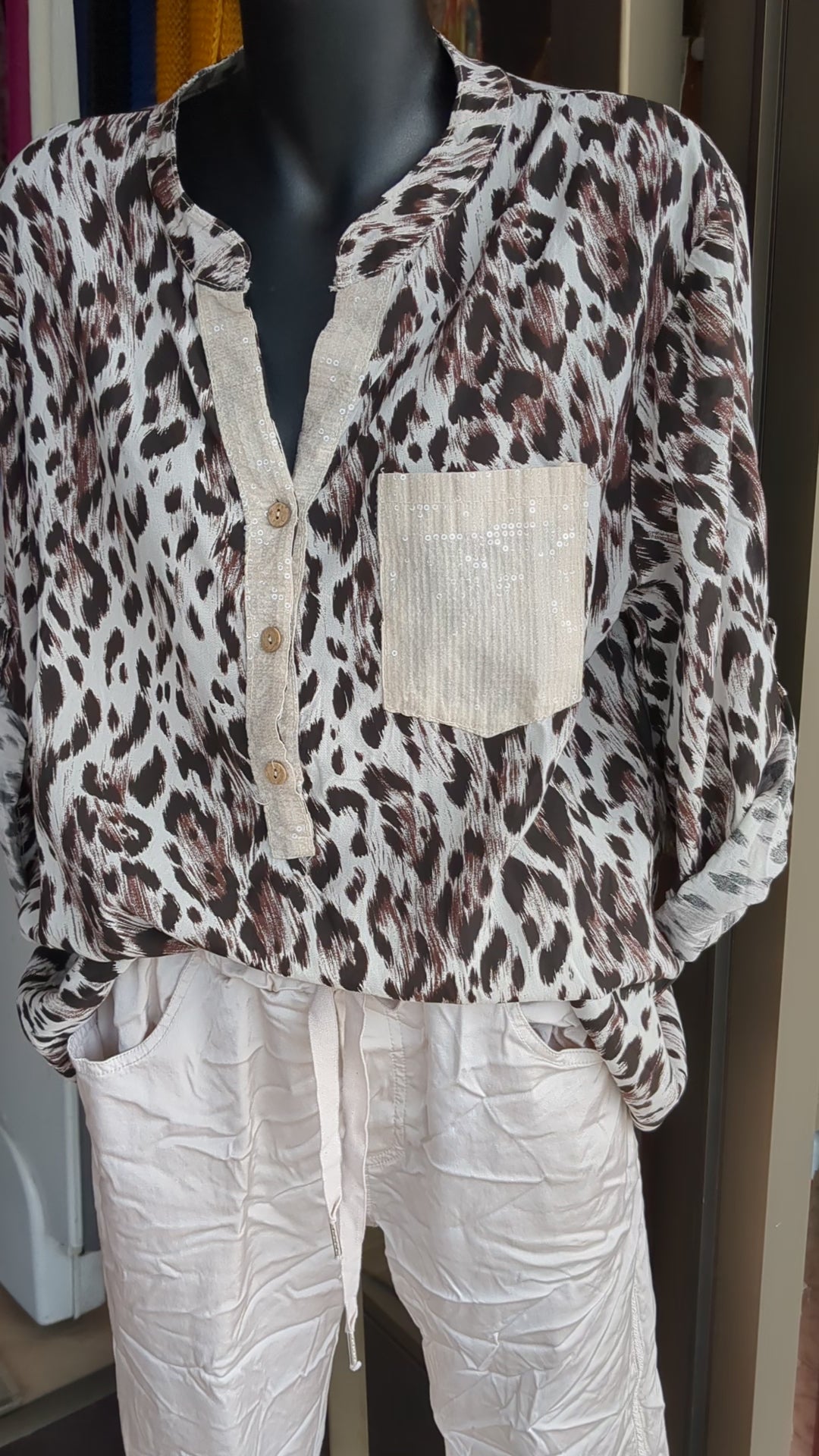 Animal Print Shirt