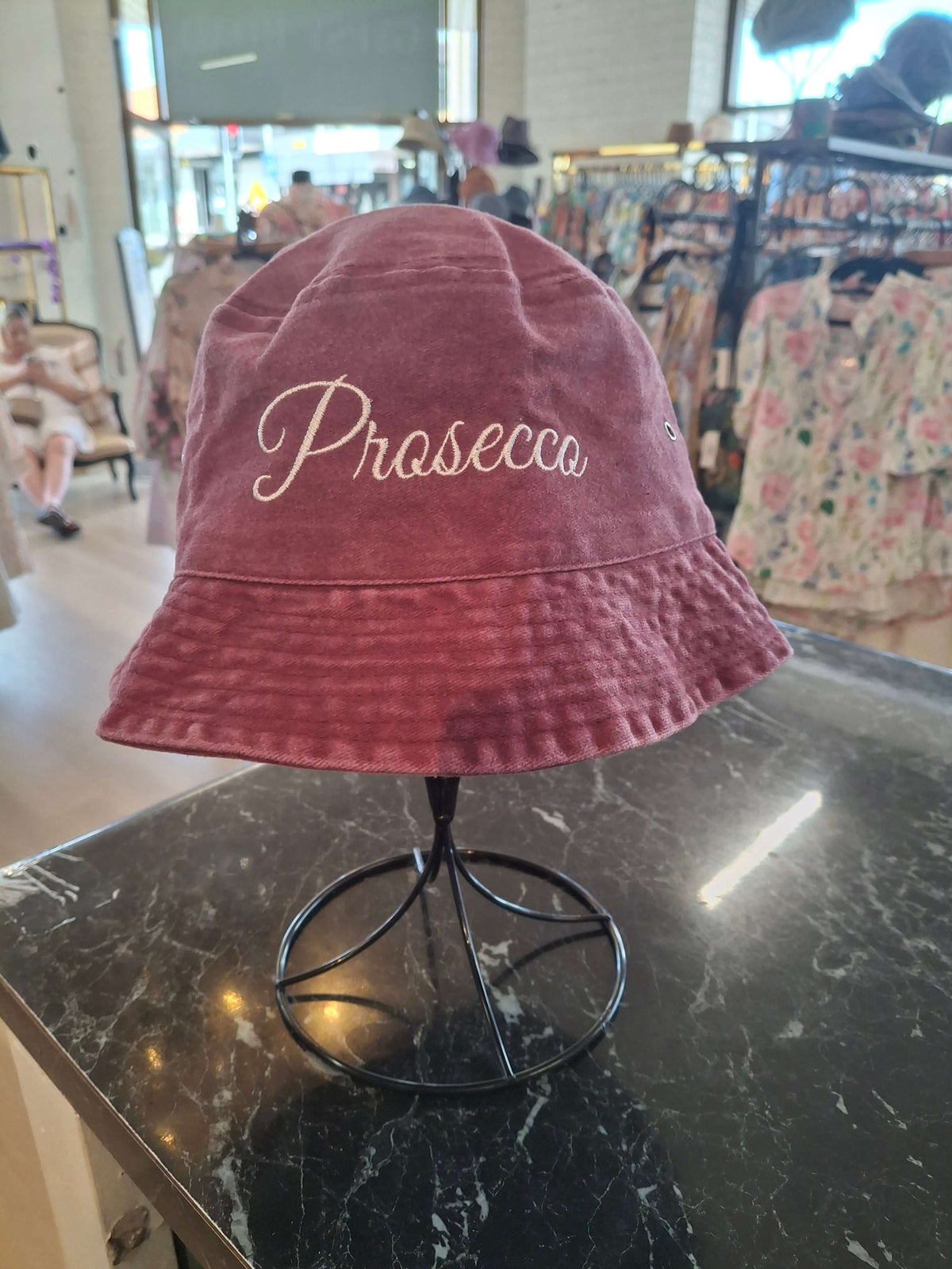 Embroidered Bucket Hat