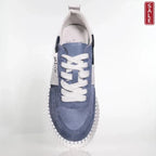 Minx Racer denim suede