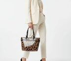 Leopard Shopper Bag glamour plus