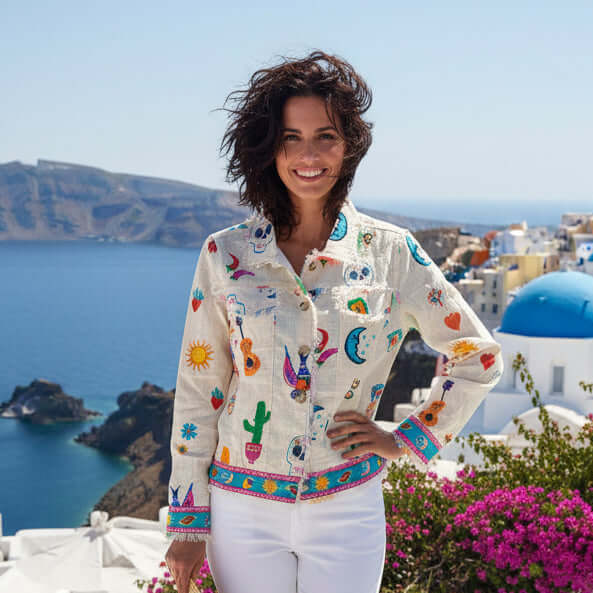 Citadelle Frill Jacket Orientique
