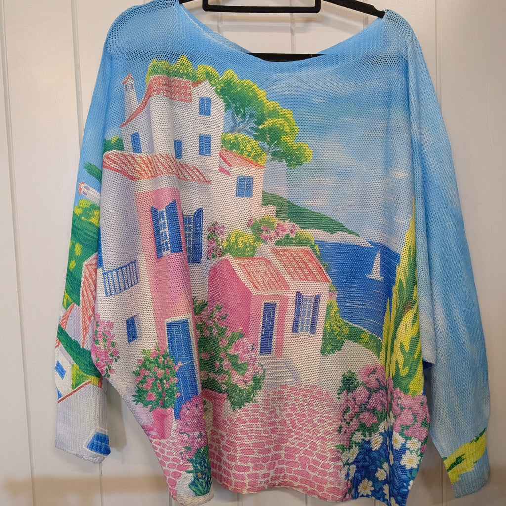 Mediterranean Knit Top Wednesday Lulu