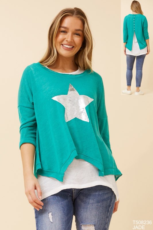 Charity Star Top