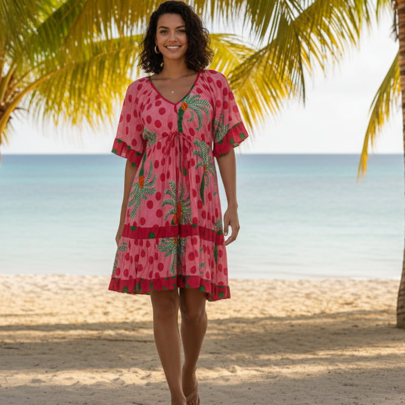 Blanch Dress – Melon