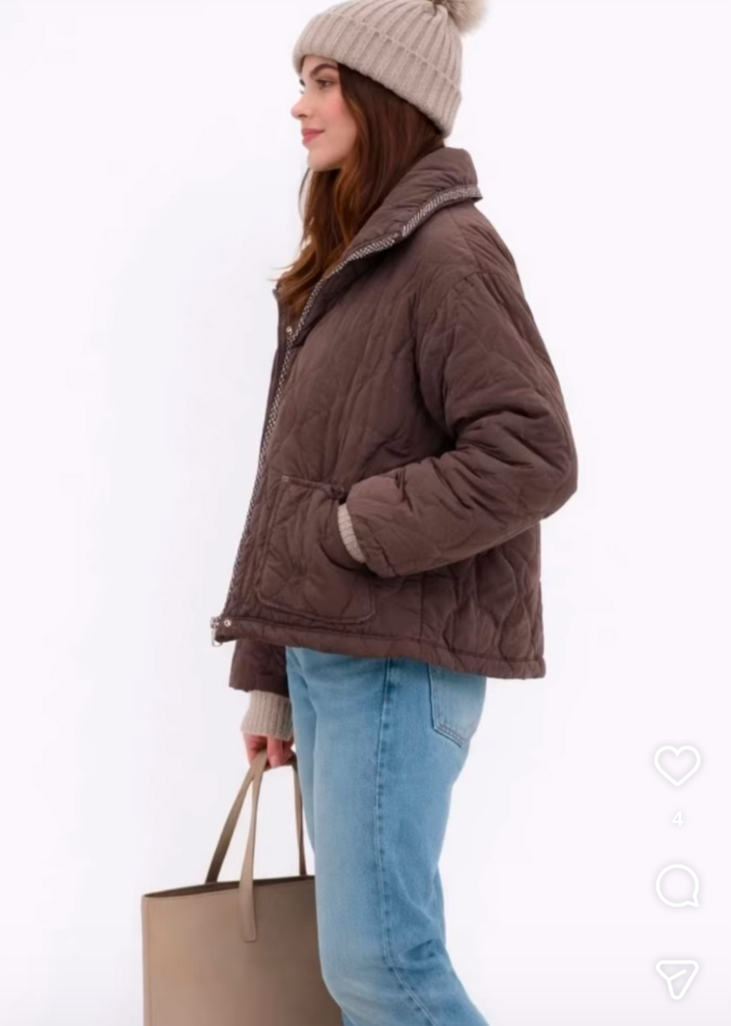 Bianca Quilted Jacket Joop & Gypsy