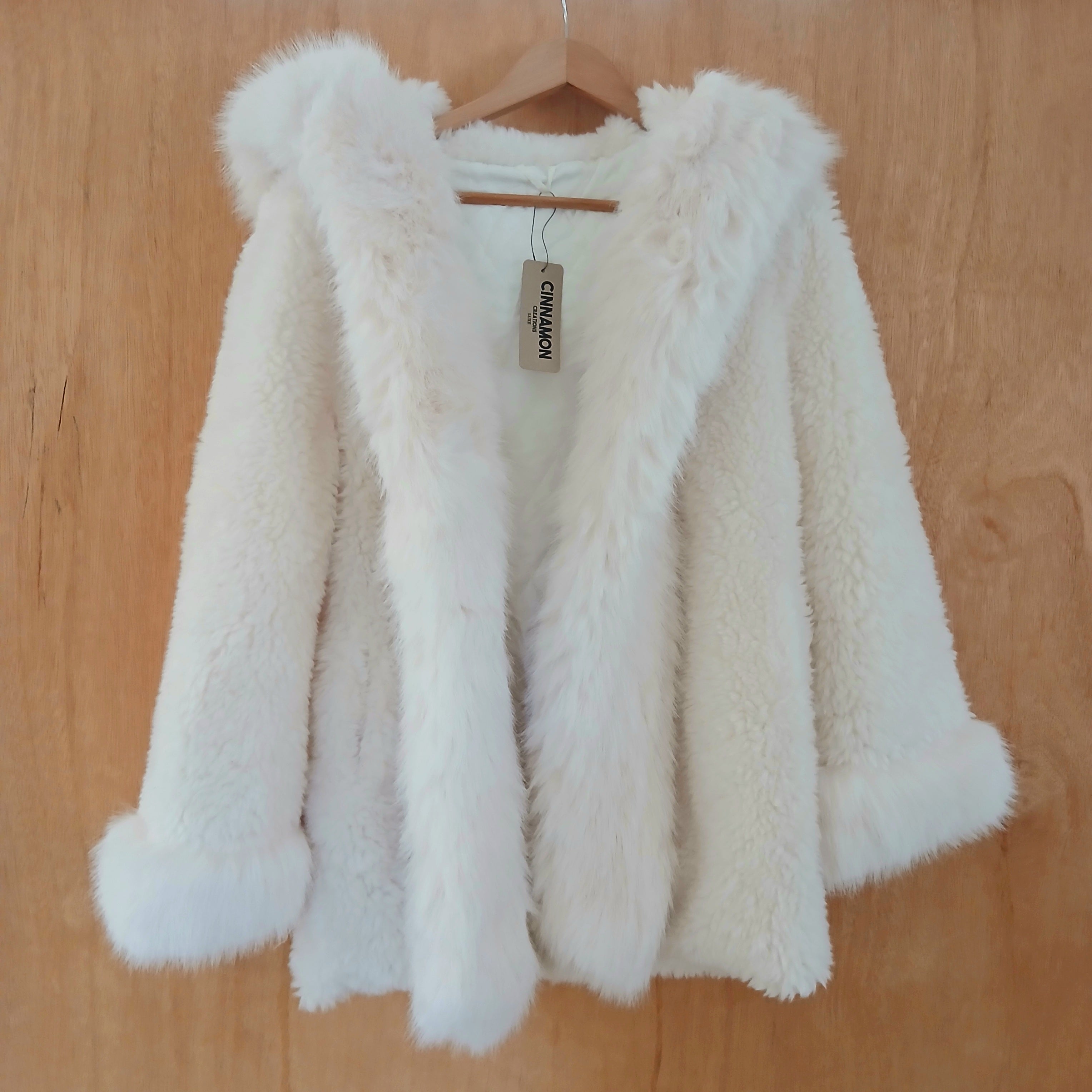 Classic Hooded Coat Cinnamon Creations