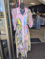 AE Silky Shirt Dress