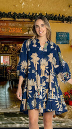 Lulalife Amrita Dress Navy