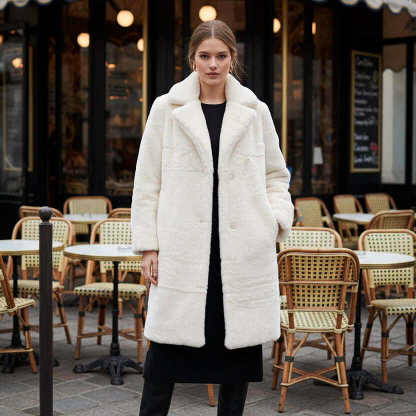 Farrah Faux Fur Coat Autn