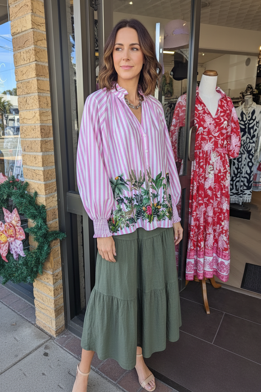 KL Stripe Jungle Shirt Kiik