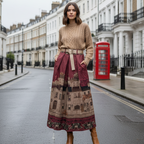 Baroque Skirt Townhouses Wednesday Lulu