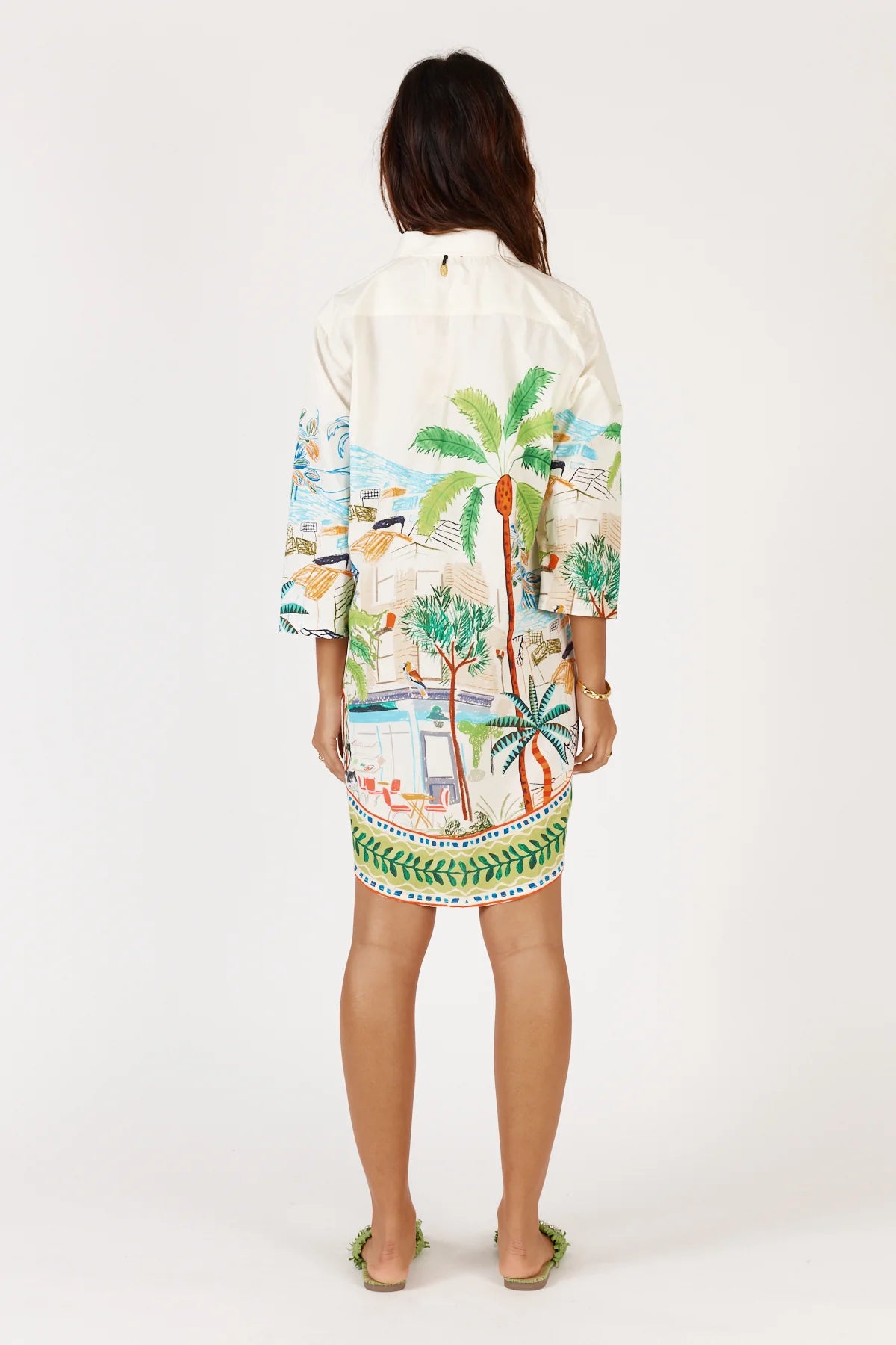 Cest La  Vie Shirtmaker White