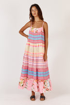 Corfu Maxi Patch Dress