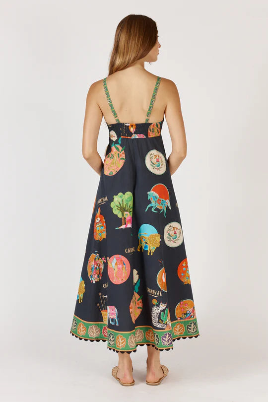 Down Under Sundress Black