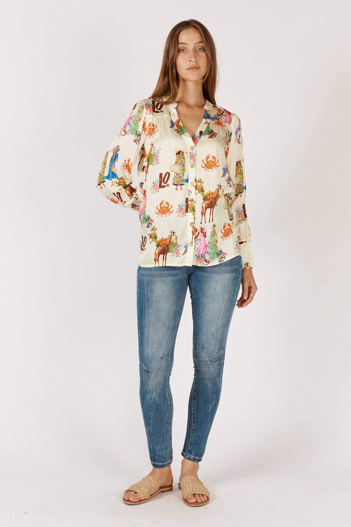 Gigi Shirt Print