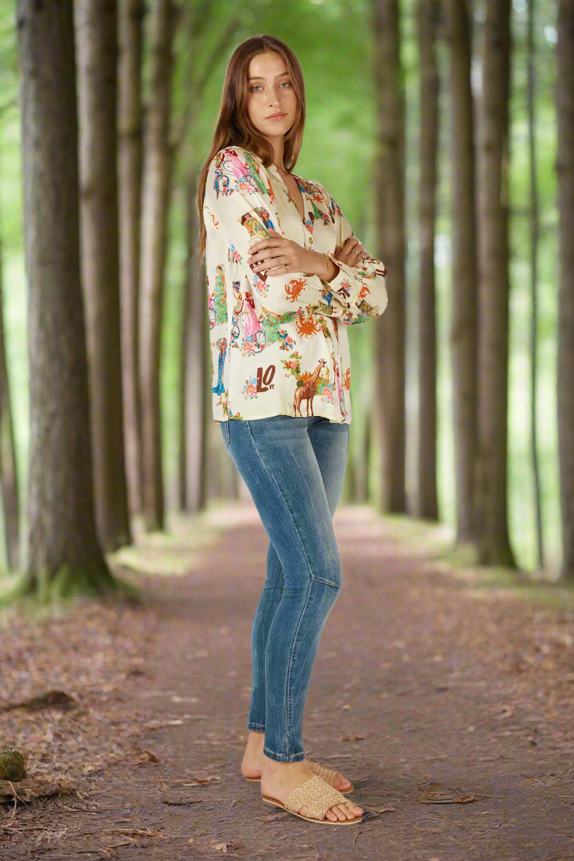 Gigi Shirt Print