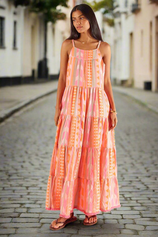 Rubyyaya Hermosa Maxi Pink