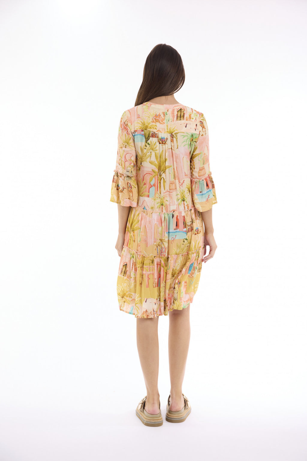 Sabina Frill Layers Dress